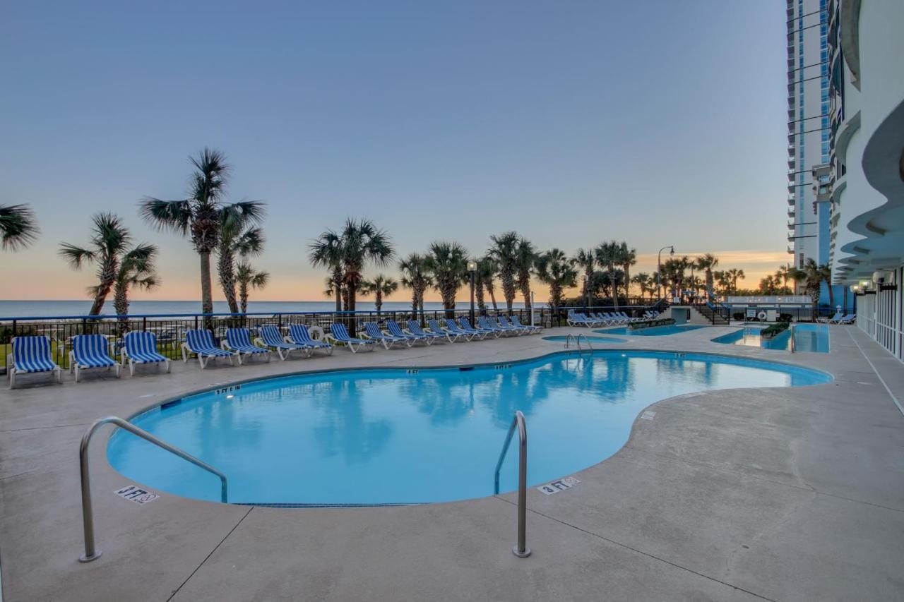 11-Th Floor Oceanfront Beach Resort With Private Balcony Миртл-Бич Экстерьер фото