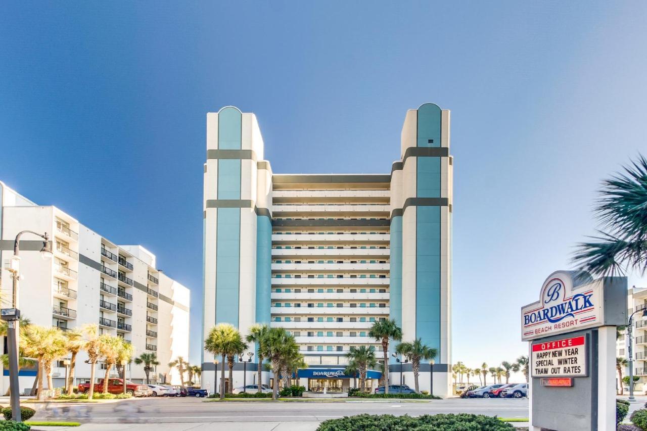 11-Th Floor Oceanfront Beach Resort With Private Balcony Миртл-Бич Экстерьер фото