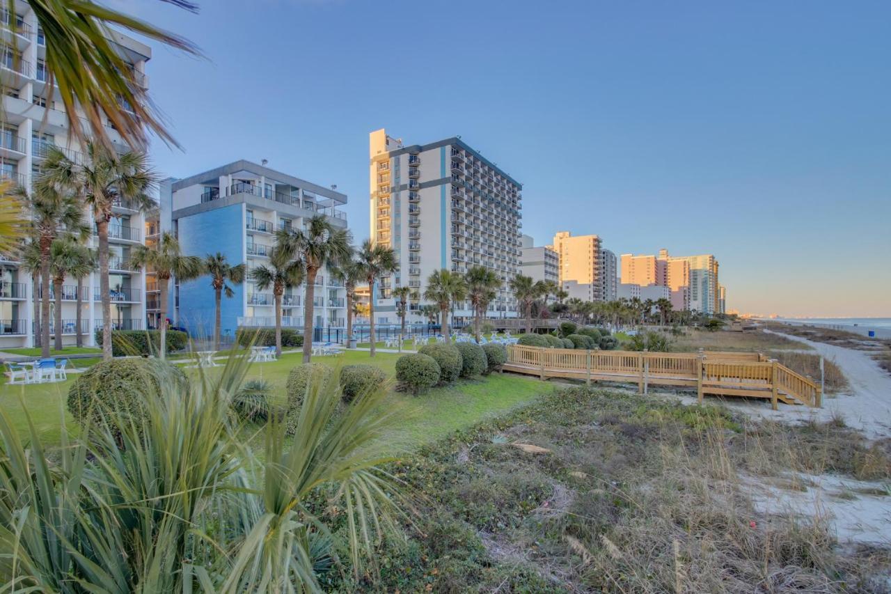 11-Th Floor Oceanfront Beach Resort With Private Balcony Миртл-Бич Экстерьер фото