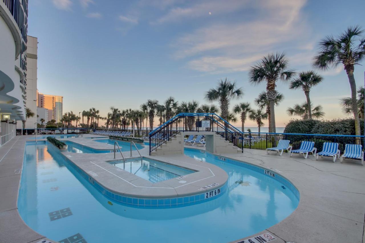 11-Th Floor Oceanfront Beach Resort With Private Balcony Миртл-Бич Экстерьер фото