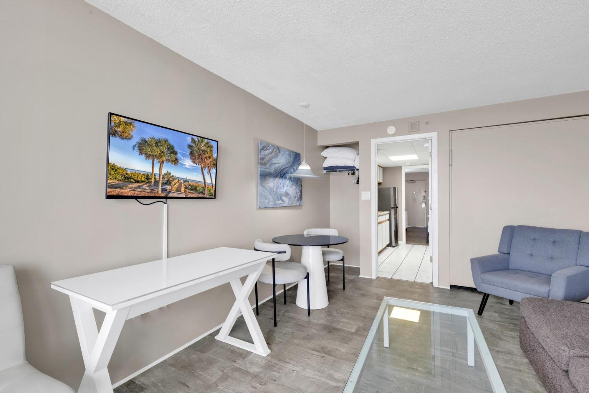 11-Th Floor Oceanfront Beach Resort With Private Balcony Миртл-Бич Экстерьер фото